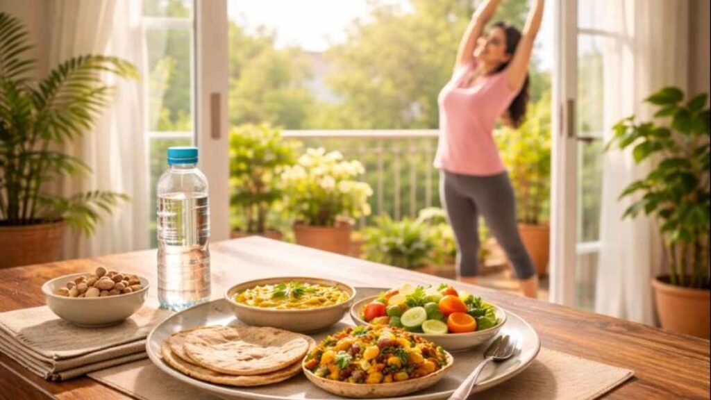 healthy lifestyle changes for sustainable weight management in daily Indian life