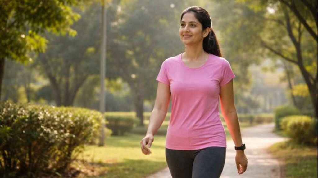 Importance of consistency in weight management through daily walking routine