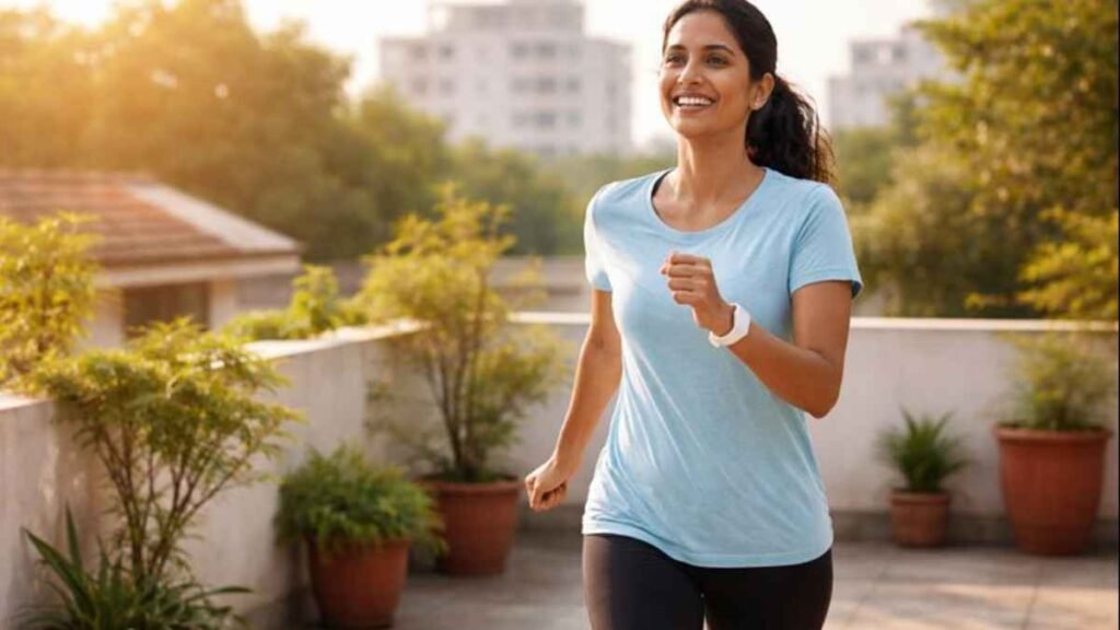 Importance Of Daily Exercise shown through consistent morning physical activity