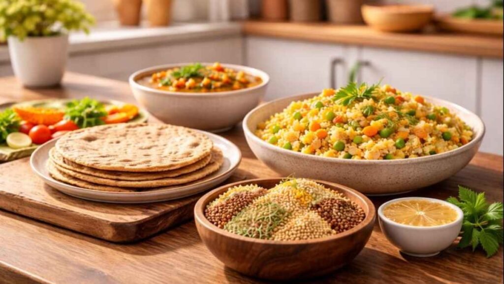 millets for balanced nutrition in modern lifestyle with healthy Indian millet-based meals