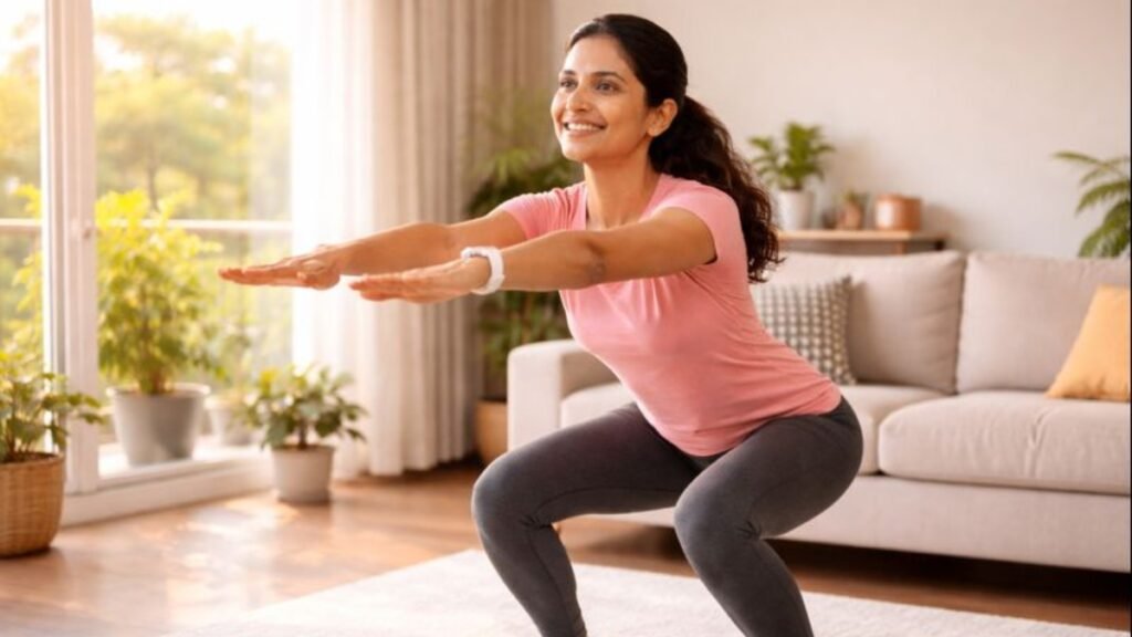 Simple Home Exercises Without Equipment for maintaining daily fitness at home